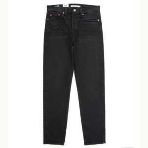 Levi's Dark Wah Blue Wedgie Button Fly Premium Jeans size 24
